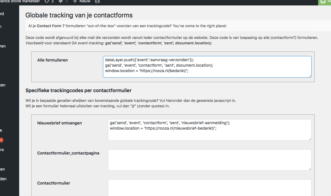 contact form 7 tracking plugin