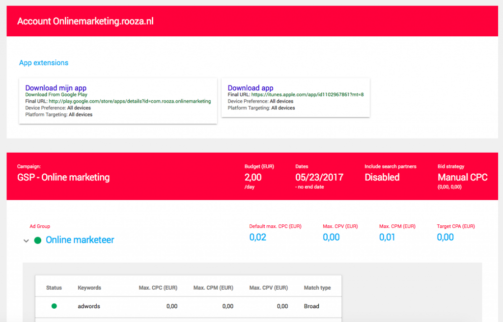 [TOOL] Converteer de standaard Adwords Editor export naar een branded HTML-bestand