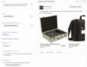 Adverteren op Facebook: Campagnesettings