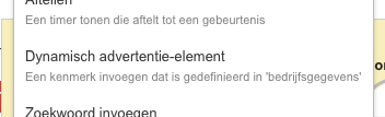 Morgen in huis? Bestel binnen 20 minuten! (Dagelijks aftellen in Adwords)